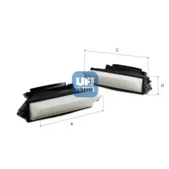 Фільтр повітряний UFI 30.E57.00