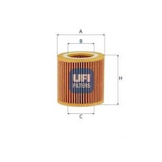 Масляный фильтр ufi 25.232.00