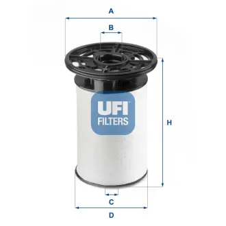 Фільтр паливний UFI 2607601