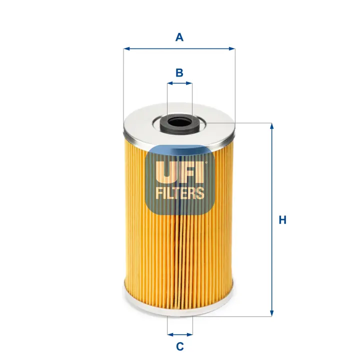 Фiльтр паливний UFI 2660900