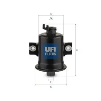 Фiльтр паливний UFI 3156000