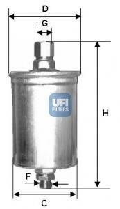 Фільтр паливний ufi 3157700