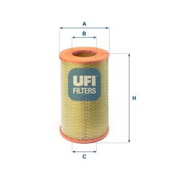 Фільтр повітряний ufi 2780000