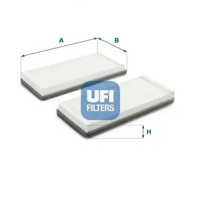 Фильтр салона UFI 53.005.00