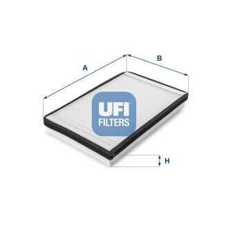 Фільтр салону ufi 53.033.00 на Фиат Мультипла