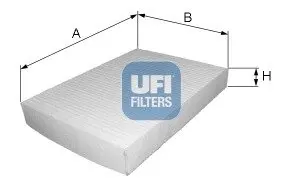 Фильтр салона UFI 5305800