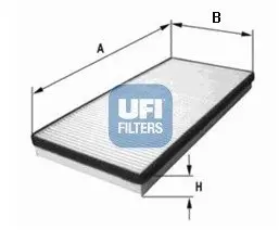 Фильтр салона UFI 53.065.00