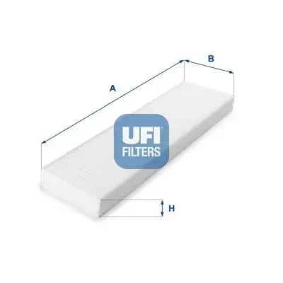 Фильтр салона UFI 53.156.00