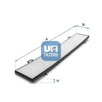 Фильтр салона UFI 5323600 Бмв 1 серии