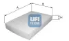 Фильтр салона UFI 5332500