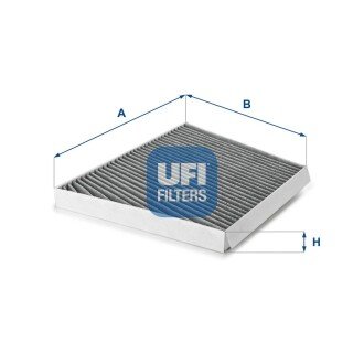 Фильтр салона ufi 54.133.00 на Мерседес Cls 350