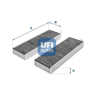 Фільтр салону ufi 54.172.00 на Ситроен Джампи