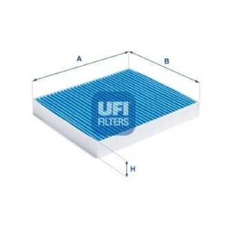 Фiльтр салону (антиалергія) ufi 3411400 на Мерседес Гелендваген (g class)