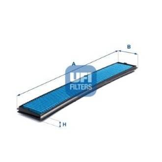 Фiльтр салону (антиалергія) ufi 34.121.00 на Бмв Х3 е83