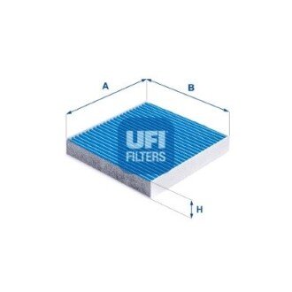 Фiльтр салону (антиалергія) ufi 34.248.00 на Фиат Панда