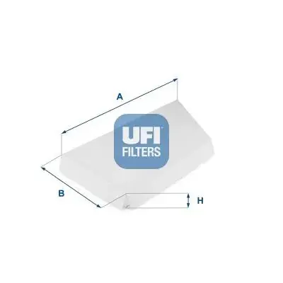 Фільтр салону UFI 5304400 (фото 1)