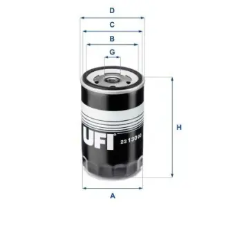 Масляний фільтр UFI 23.130.00