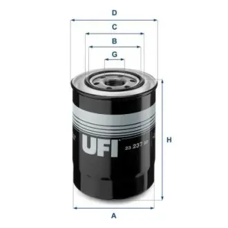 Масляний фільтр UFI 23.237.00