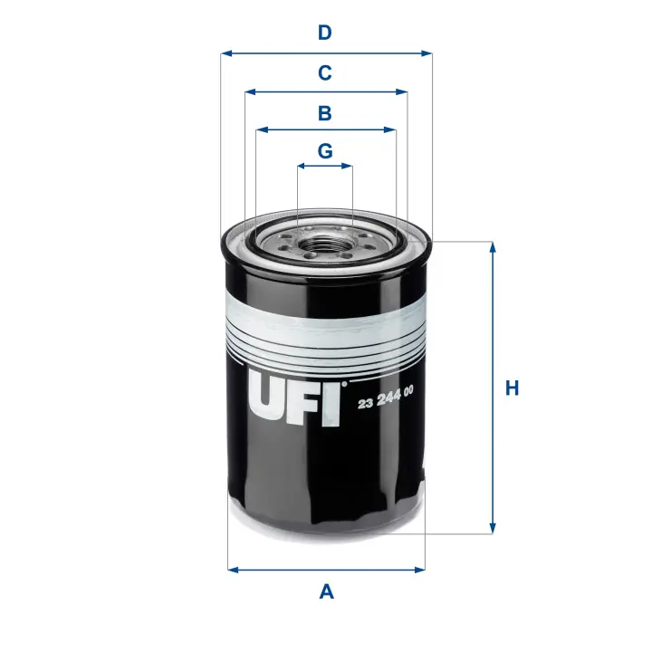 Масляный фильтр UFI 23.244.00