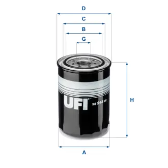 Масляный фильтр UFI 23.244.00