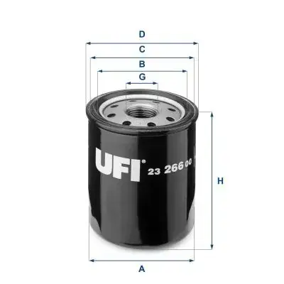 Масляный фильтр UFI 23.266.00
