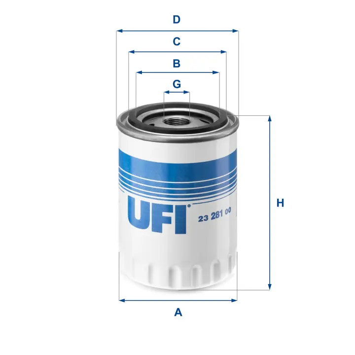 Масляный фильтр UFI 2328100