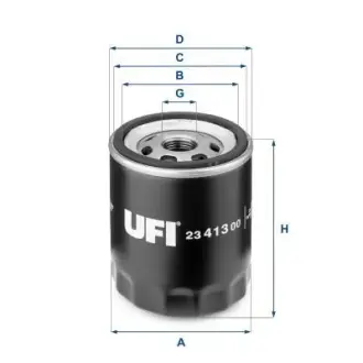Масляный фильтр UFI 23.413.00