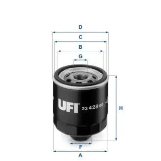 Масляний фільтр UFI 2342800
