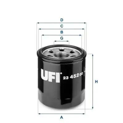 Масляный фильтр UFI 2345200