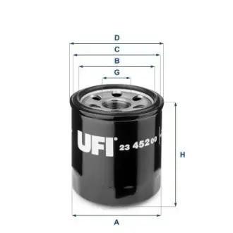 Масляний фільтр UFI 2345200