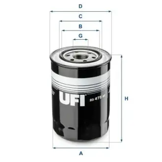 Масляный фильтр UFI 23.475.00
