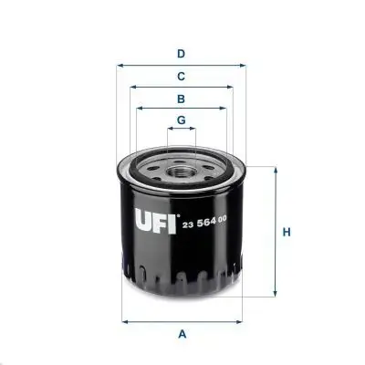 Масляный фильтр UFI 2356400