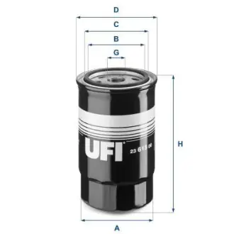 Масляний фільтр UFI 23.615.00