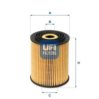 Масляный фильтр ufi 25.034.00 на Фиат Типо