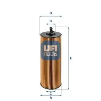 Масляный фильтр UFI 25.068.00