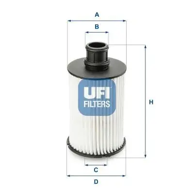 Масляный фильтр UFI 2507302