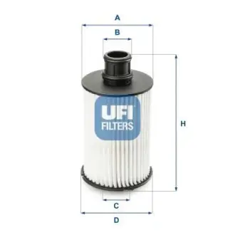 Масляний фільтр UFI 2507302