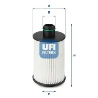 Масляний фільтр UFI 25.088.00