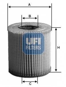 Масляний фільтр ufi 2515900 на Мерседес SLC-Class R172