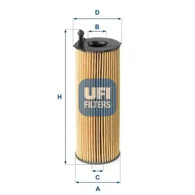 Масляный фильтр UFI 25.168.00