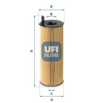Масляный фильтр UFI 25.168.00