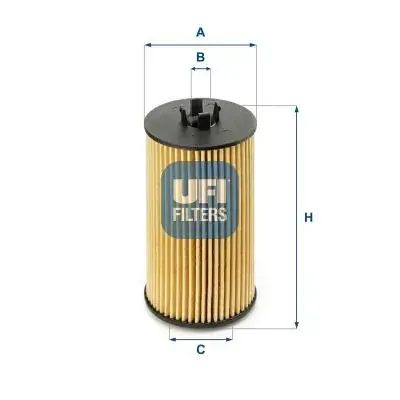 Масляный фильтр UFI 25.199.00