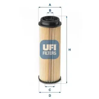 Масляний фільтр UFI 25.252.00