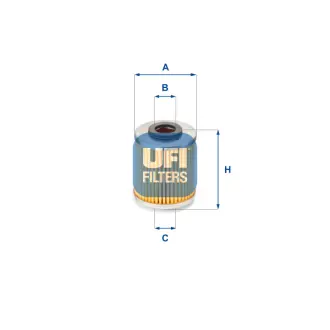 Масляний фільтр UFI 2558700
