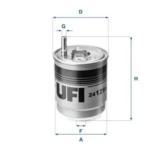 Паливний фільтр UFI 2412900