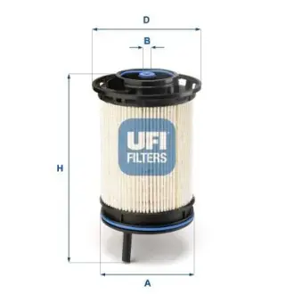Паливний фільтр UFI 26.130.00