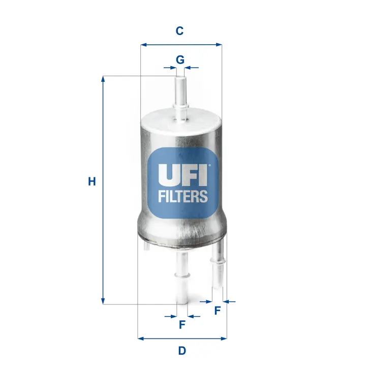 Паливний фільтр UFI 31.845.00