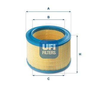 Повітряний фільтр ufi 27.239.00 на Пежо 309