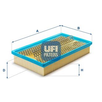 Повітряний фільтр ufi 3089300