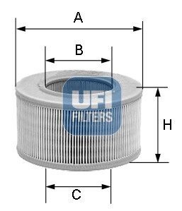 Повітряний фільтр ufi 30.923.01